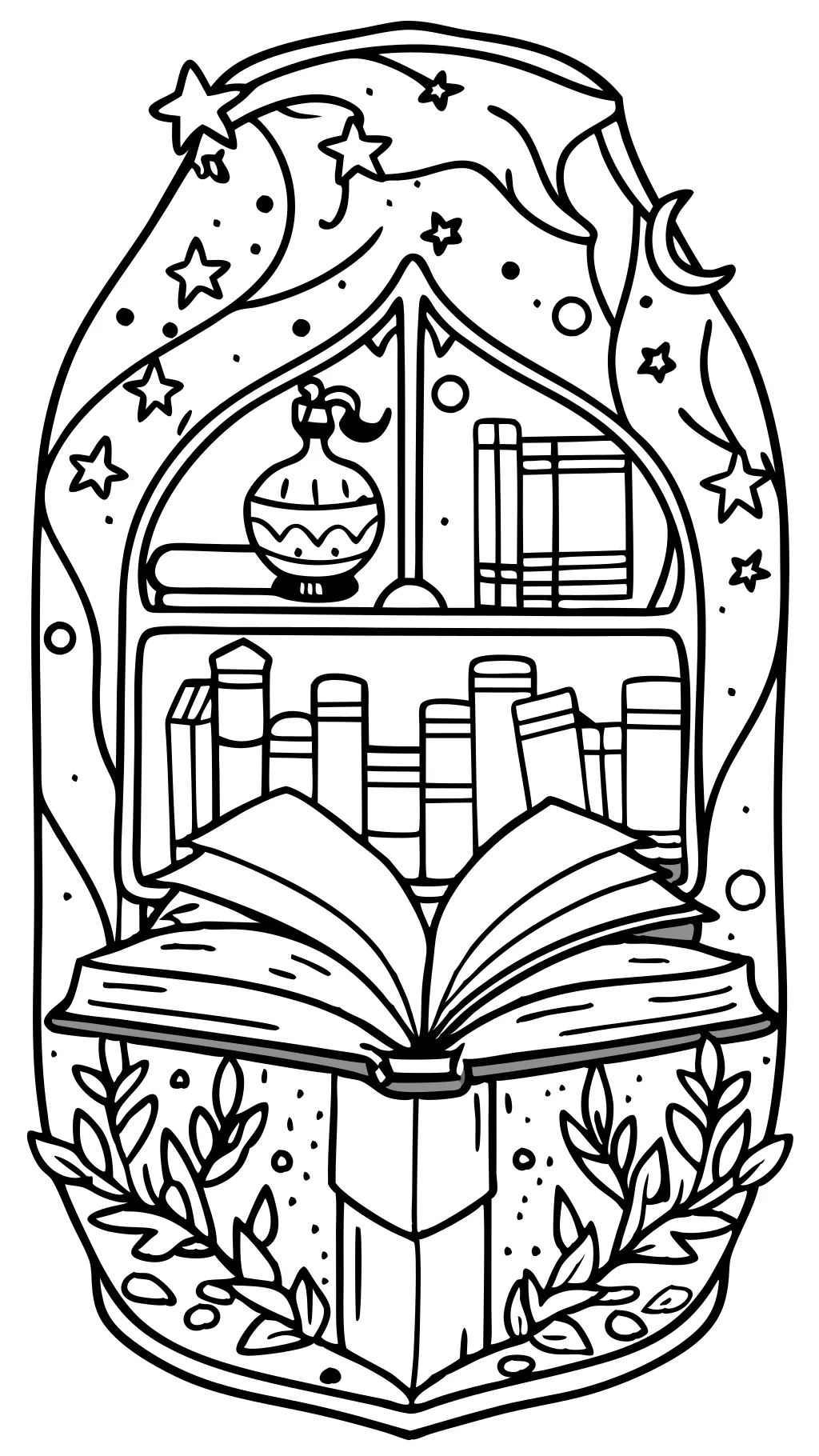 coloriages de livres